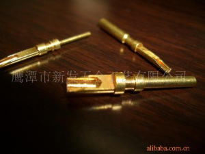 電子插孔，母端，銅針